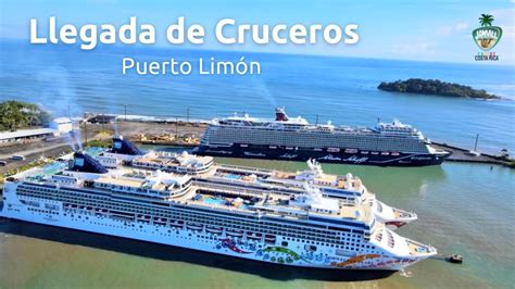 CRUCEROS EN LIMÓN Así es llegar a Puerto Limón en CRUCERO YouTube