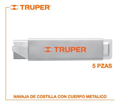 Navaja De Costilla Con Cuerpo Met Lico Truper Mercadolibre