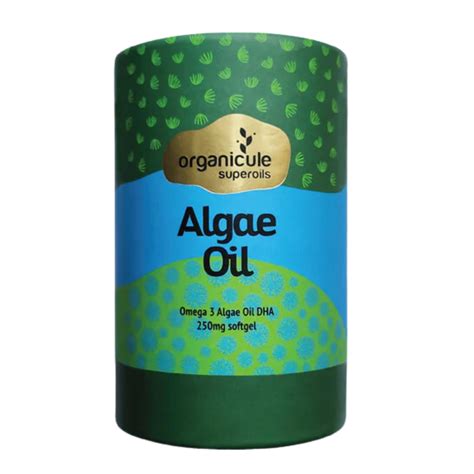 Organicule Algae Oil Softgel Capsules 250mg | Vegan District Msia ...