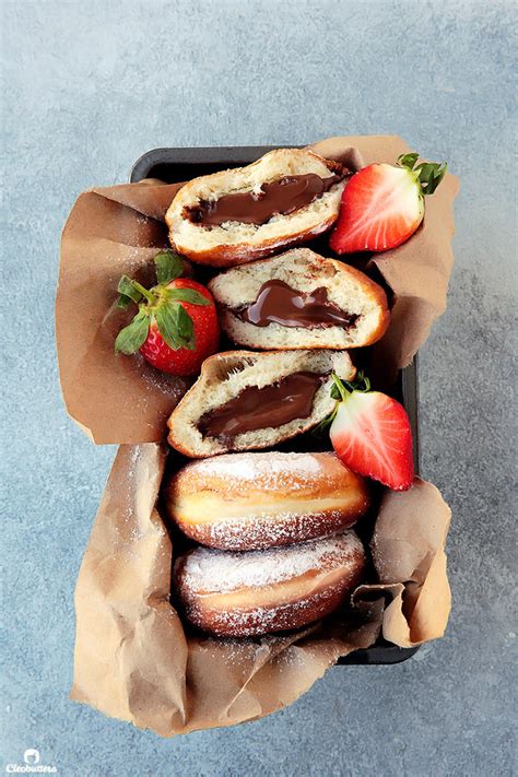 Nutella Donuts Ponchiks Cleobuttera