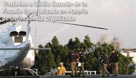 Video Así fue trasladado Ovidio Guzmán al penal del Altiplano