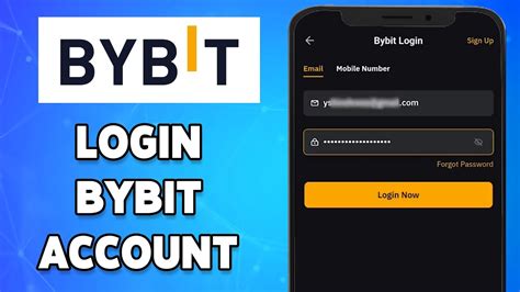 How To Login Bybit Account Bybit App Sign In Help Youtube