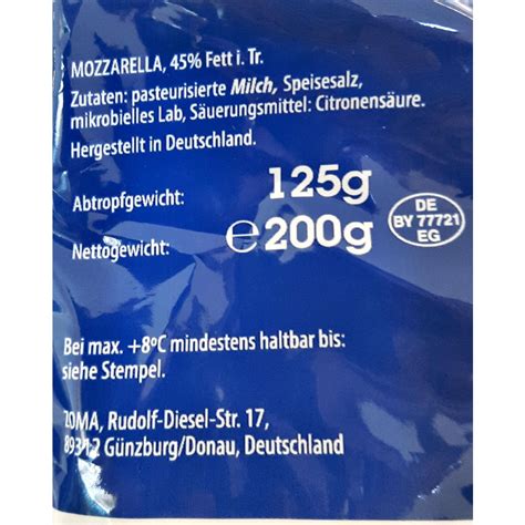 ROKSH Käsespezialitäten CUCINA NOBILE Mozzarella klassik 125g