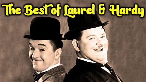 The Best Of Laurel Hardy Best Comedy Collection In Colored Youtube