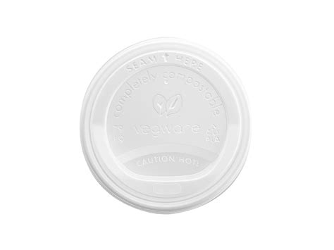 Vegware 79 Series CPLA Hot Cup Lid X 1000 To Eco Packaging