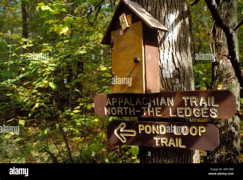 Appalachian Trail Berkshire Mountains Massachusetts Stock Photo - Alamy