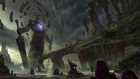 colossus, Fantasy Art, Landscape, Artwork, Digital Art, Gears Of War Wallpapers HD / Desktop and ...