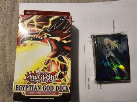 Yugioh Tcg Egyptian God Deck Slifer The Sky Dragon Pack New Sealed