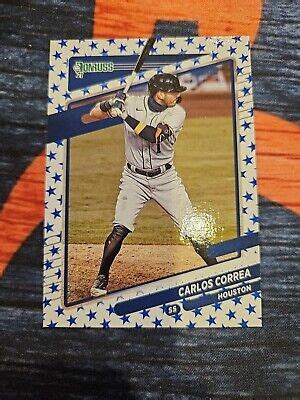 Panini Donruss Independence Day Carlos Correa Ebay