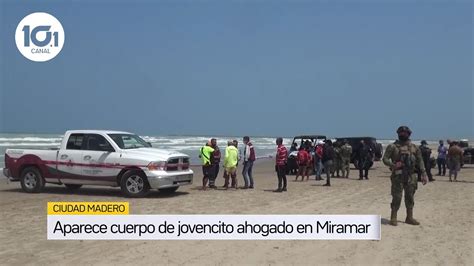 APARECE CUERPO DE JOVENCITO AHOGADO EN MIRAMAR YouTube