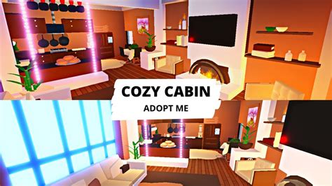 COZY CABIN SPEED BUILD Part 4 Roblox Adopt Me YouTube