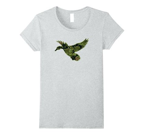 Camouflage Duck Hunting Shirt Green Camo Duck T Shirt