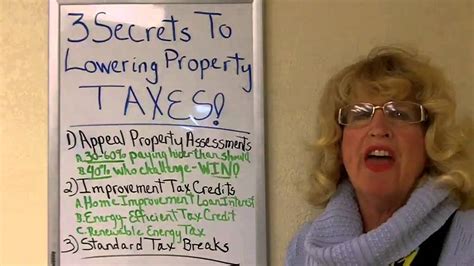 Secrets To Lowering Property Taxes Youtube