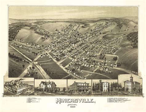 Historic Map - Girardville, PA - 1889 | World Maps Online