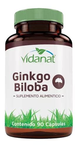 Suplemento En C Psulas Vidanat Ginkgo Biloba Mercadolibre