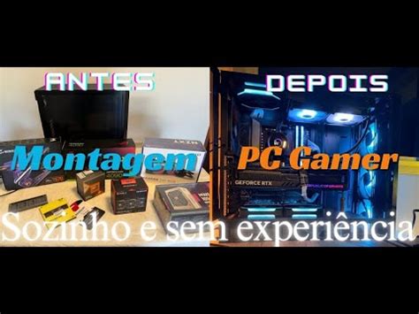 Montando Meu Primeiro PC Gamer High End Ryzen 7 7800X3D E RTX 4090 Sem