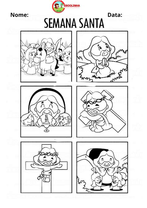 Atividade Semana Santa Educação Infantil - Atividade semana santa - educação infantil | Atividade sobre semana ...