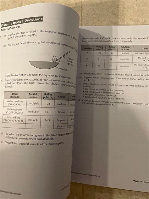 O Level Chemistry Mcq Hobbies Toys Books Magazines Assessment