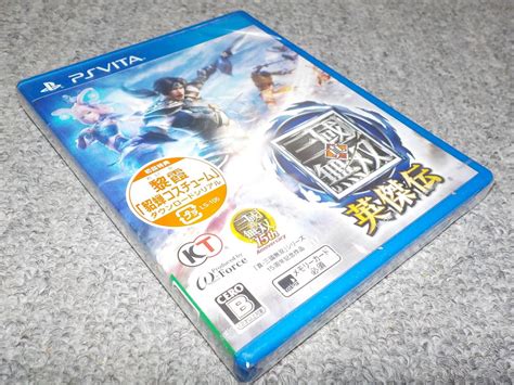 Yahooオークション 【ps Vita】 真・三國無双 英傑伝 新品