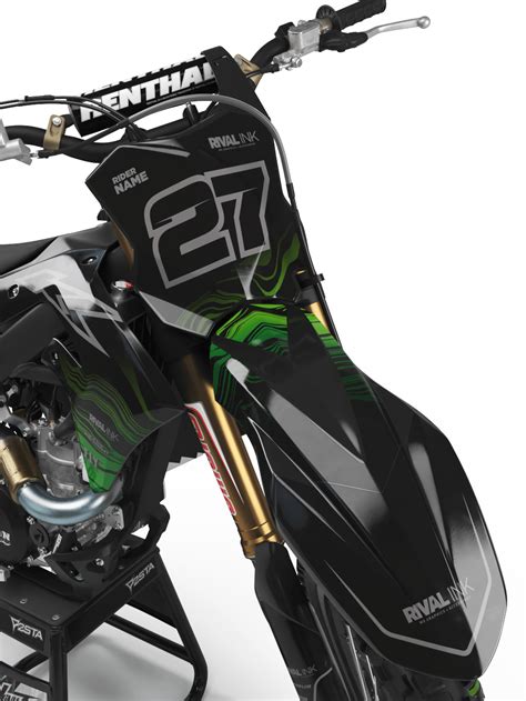 Kawasaki Mystic Graphics Kit Rival Ink Design Co