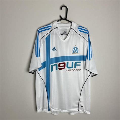 Olympique Marseille Football Shirt Soccer Jersey Depop