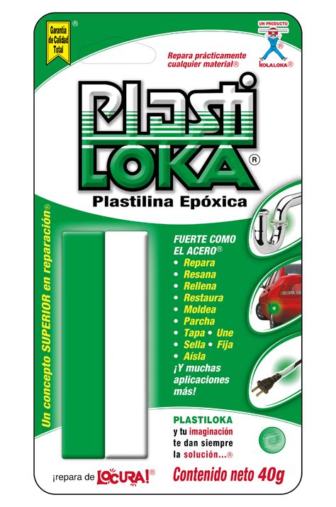 Industrias KolaLoka Plastiloka Plastilina Epóxica