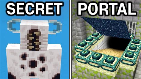 79 Minecraft Secrets You Didn T Know Minecraft Videos