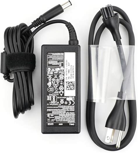 New Original Dell 65W 19 5V 3 34A Pa 12 06TM1C AC Adapter Battery