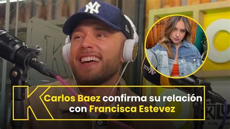 Carlos Baez puso fin a los rumores y confirmó su relación sentimental