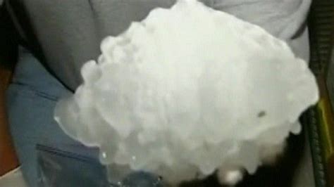 Giant South Dakota Hailstone Breaks Us Record Bbc News