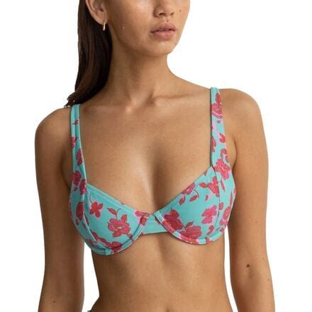 Rhythm Inferna Floral Underwire Bikini Top Women S Clothing