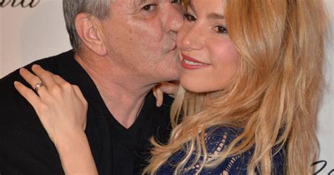 Jean Marie Bigard et sa femme Lola Marois Avant première du film Un