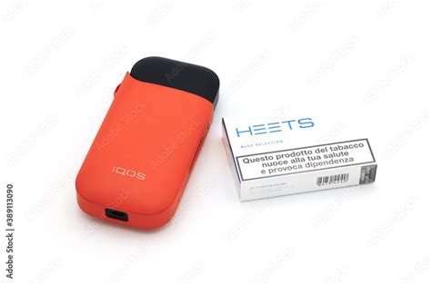 Heets Sticks Pack For Iqos Heat Not Burn Technology With Orange Iqos