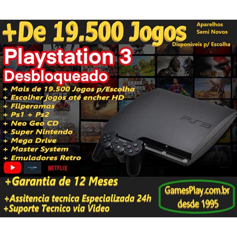 Playstation Desbloqueado Hd Gb Jogos Top Ps Shopee Brasil