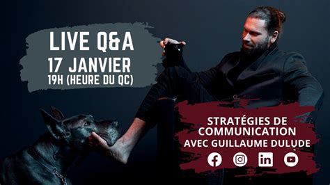 Live Q A Avec Guillaume Dulude Phd Psycom Youtube