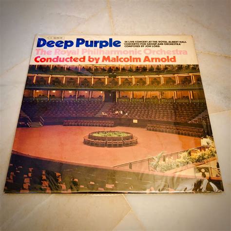 Early German Pressing Lp Deep Purple With The Royal Philharmonic