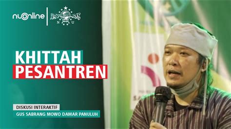 Gus Sabrang Mdp Asal Usul Santri Dan Pesantren Part Youtube