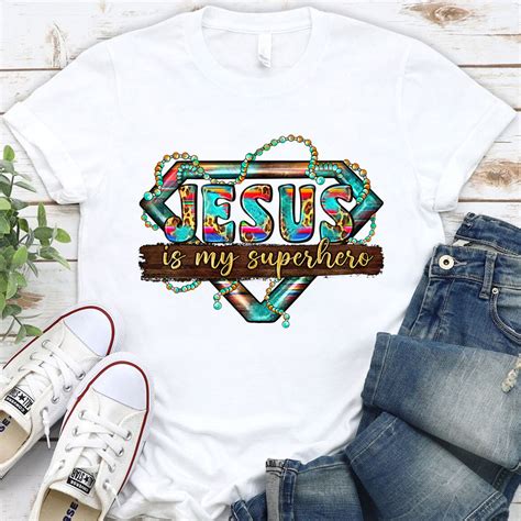 Jesus Is My Superhero T Shirt Sale Guidingcross