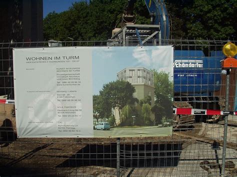 Luftschutzbunker Claude Lorrain Straße München Abbruch Rückbau