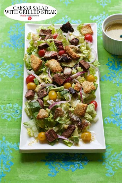 Caesar Salad With Grilled Steak Marla Meridith