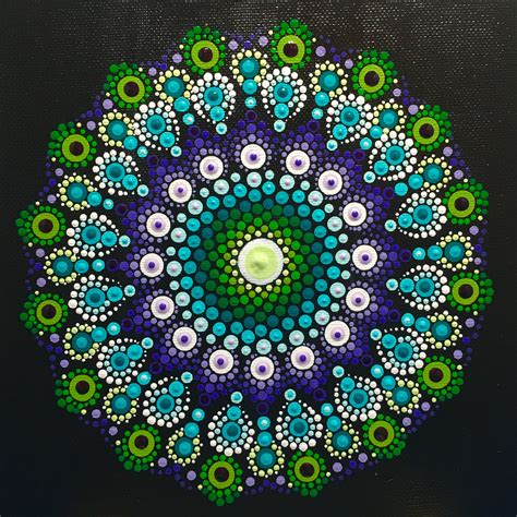 Mandalas Dot Art Painting Mandala Painting Mandala Drawing Painting