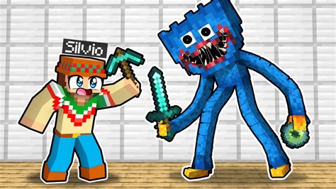 Minecraft PERO Huggy Wuggy Me AYUDA SILVIOGAMER MINECRAFT PERO