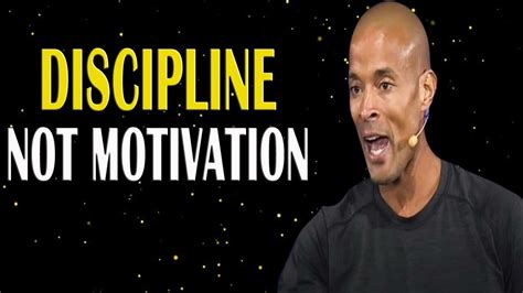 Winners Need Discipline Not Motivation David Goggins Youtube