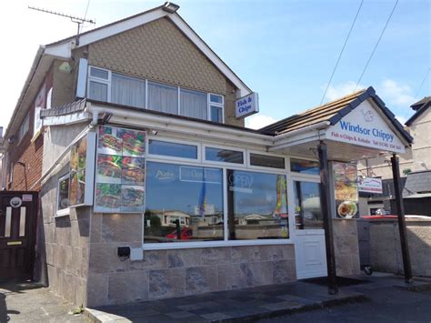 Menu at Windsor Fish & Chips restaurant, Towyn