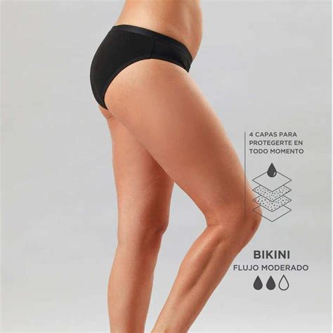 Bikini Calzón Menstrual Flujo Moderado