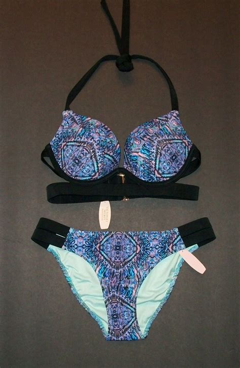 Nwt Victoria Secret Banded Hottie Not Itsy Swimsuit Bikini C S Ebay