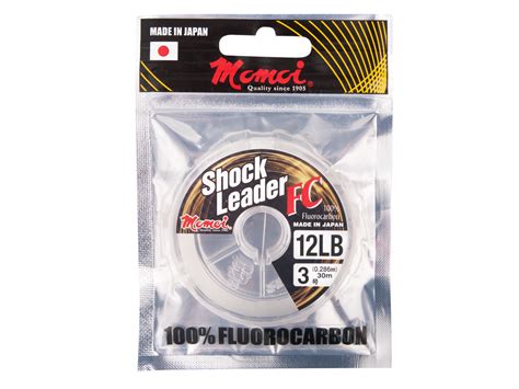 Momoi Fluorocarbon Schnüre Shock Leader FC Fluorocarbon Schnüre