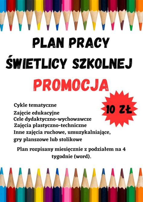 Roczny Plan Pracy Wietlicy Szkolnej Abc W Dydaktyce