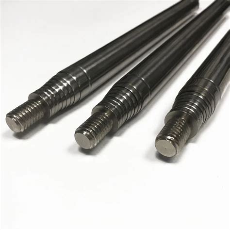 Two Slots Strong Stainless Steel Telescopic Extension Rod With Male Thread