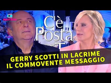 Gerry Scotti in Lacrime a Cè Posta Per Te Riviera Comunicazione